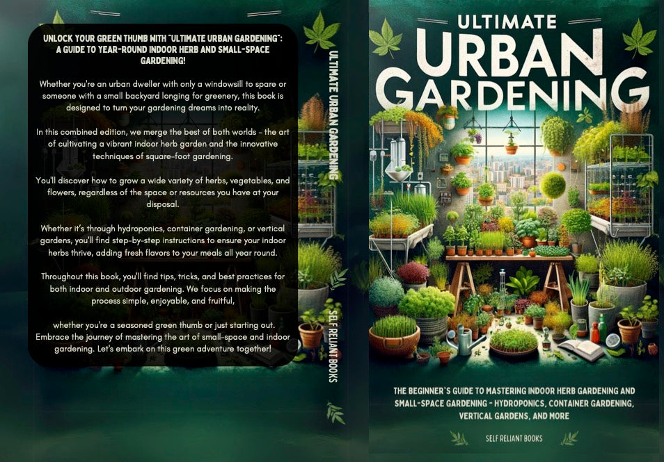 Ultimate Urban Gardening: The Beginner's Guide to Mastering Indoor Herb Gardening and Small-Space Gardening