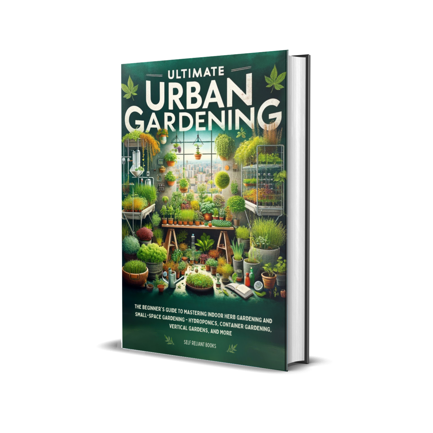 Ultimate Urban Gardening: The Beginner's Guide to Mastering Indoor Herb Gardening and Small-Space Gardening